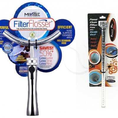 Filterreinigingsset (Filter flosser + Power Pic Reach)